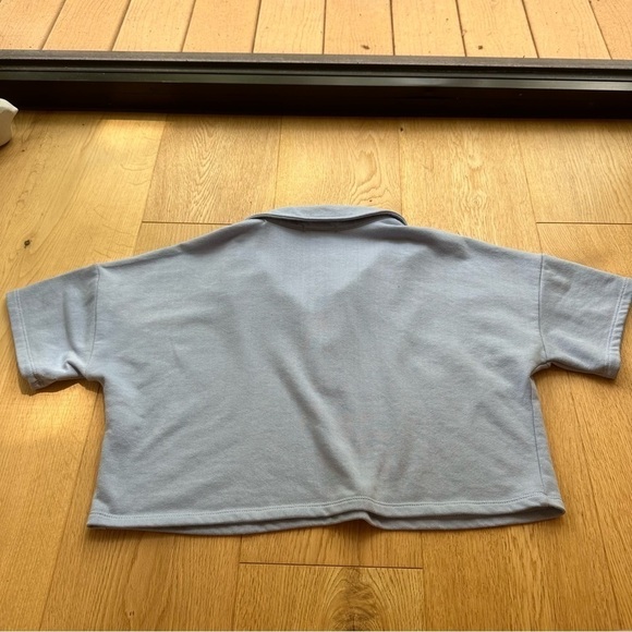 BP. CROP BOXY POLO BLUE - XS - Picture 8 of 13